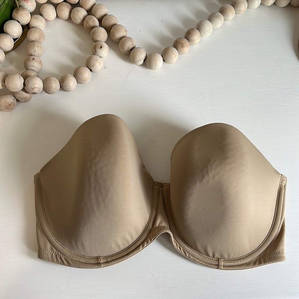 Aerie Strapless Nude ‘Audrey’ Padded Bra 34DD
